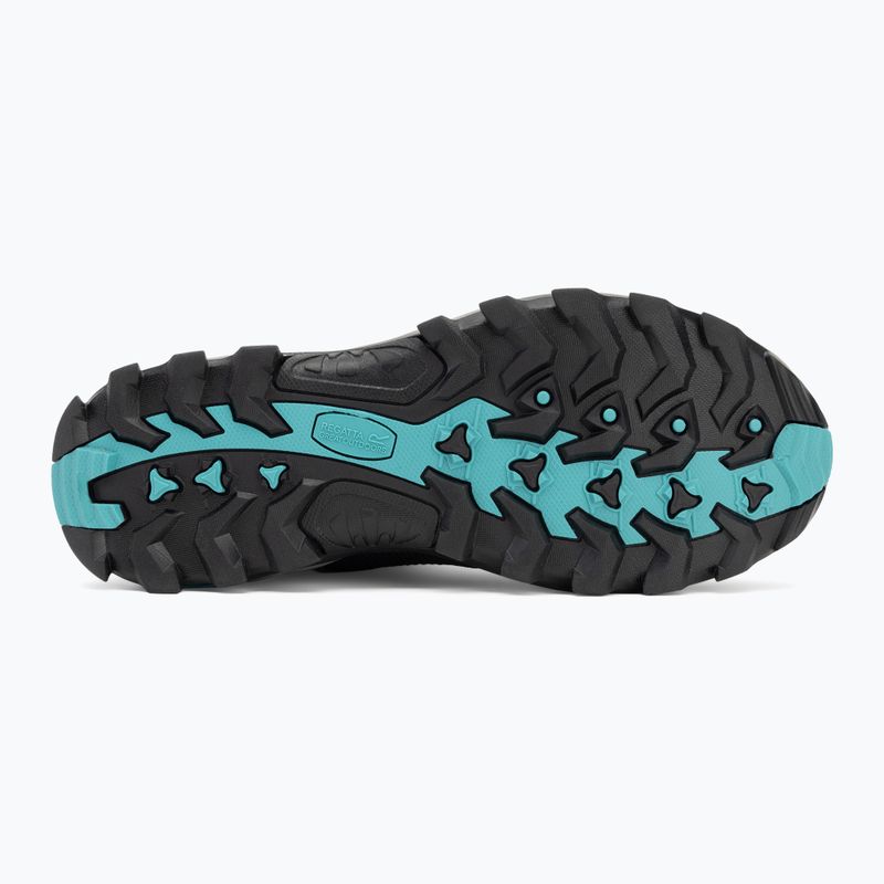Damen-Trekkingstiefel REGATTA Samaris III Low seal grau/türkis 4