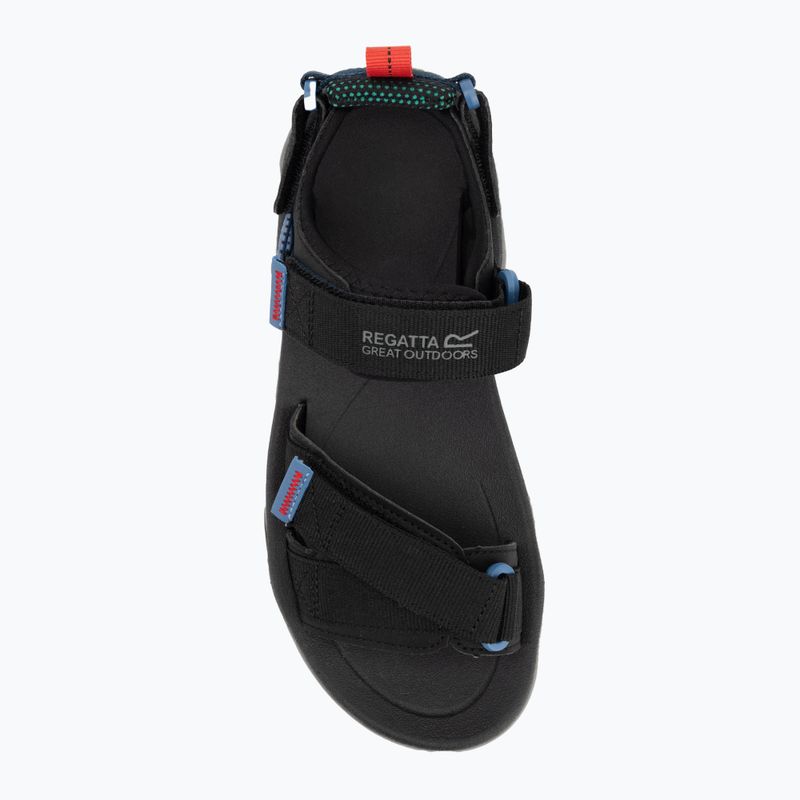 REGATTA Herren-Sandalen Blaze schwarz/koronettblau 5
