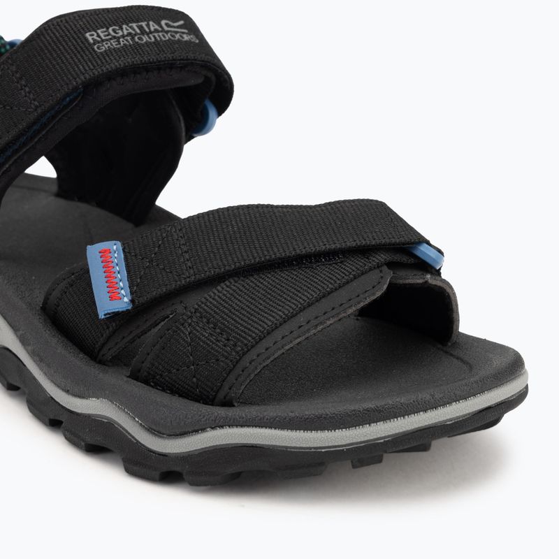 REGATTA Herren-Sandalen Blaze schwarz/koronettblau 7