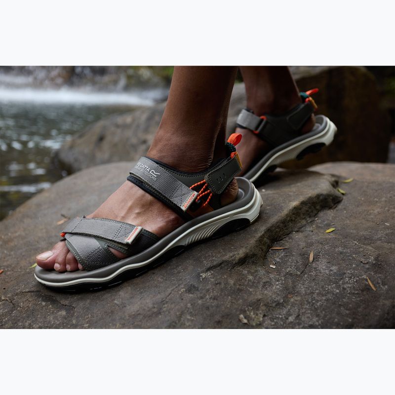 REGATTA Herren Sandalen Blaze baumfarben/orange 9