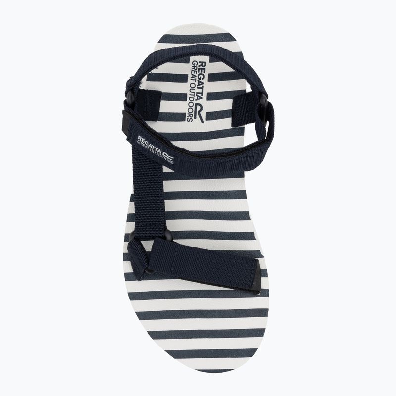REGATTA Damen Vendeavour navy/navy gestreift Sandalen 5