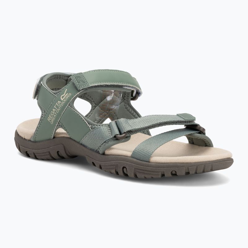 REGATTA Santa Clara II Damen Sandalen gletschergrün/hell vanille