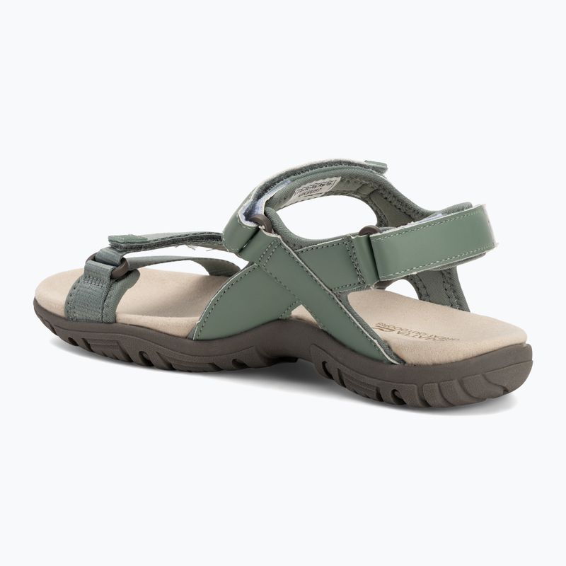 REGATTA Santa Clara II Damen Sandalen gletschergrün/hell vanille 3
