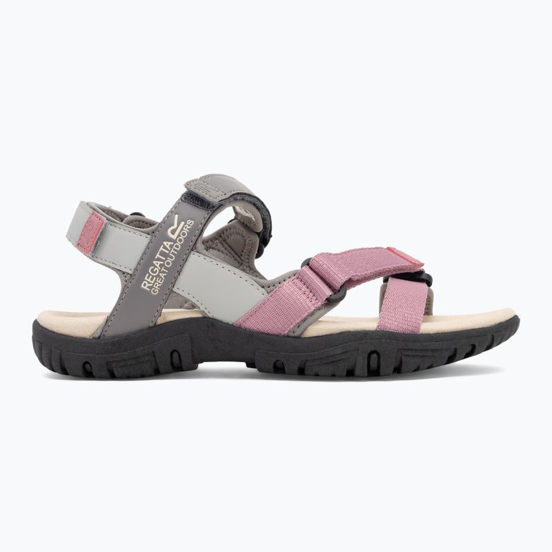 REGATTA Santa Clara II Damen Sandalen grau/lila 2