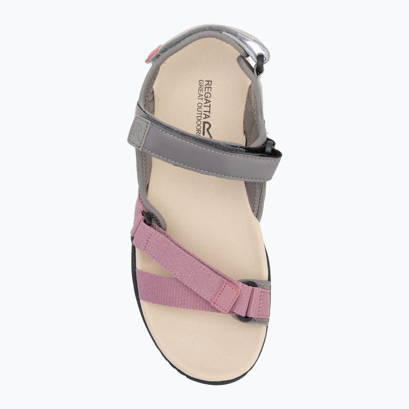 REGATTA Santa Clara II Damen Sandalen grau/lila 5
