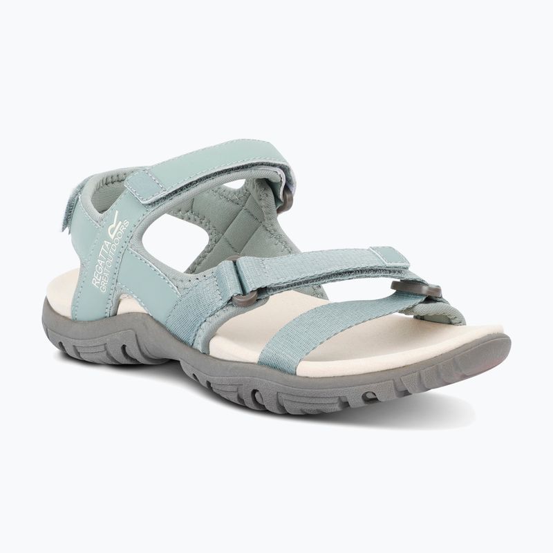 REGATTA Santa Clara II Damen Sandalen gletschergrün/hell vanille