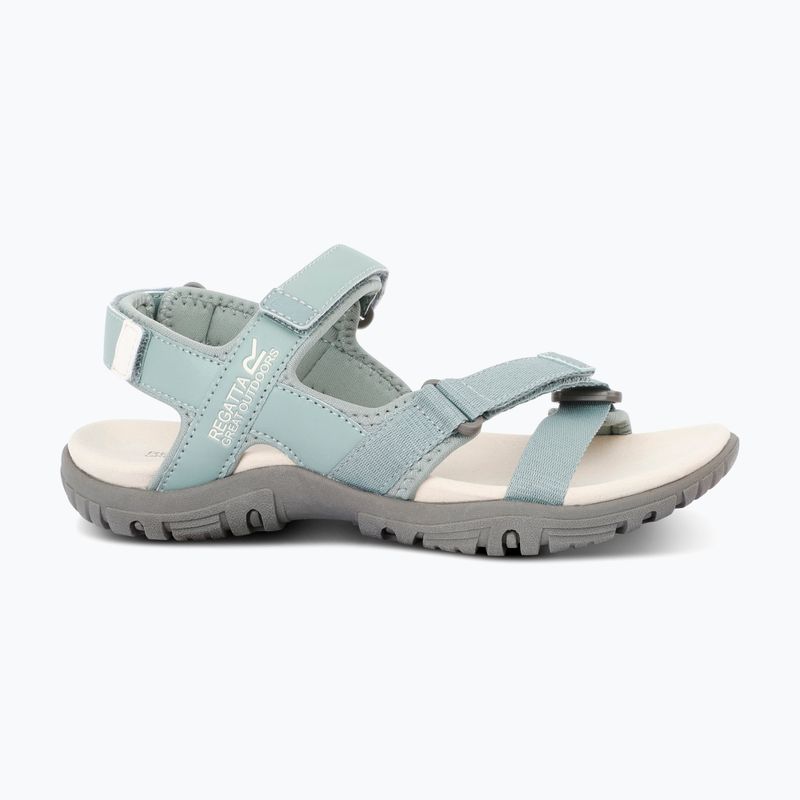 REGATTA Santa Clara II Damen Sandalen gletschergrün/hell vanille 2