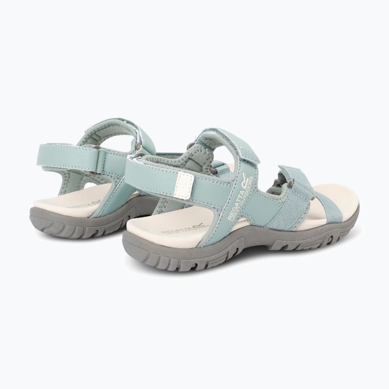 REGATTA Santa Clara II Damen Sandalen gletschergrün/hell vanille 4