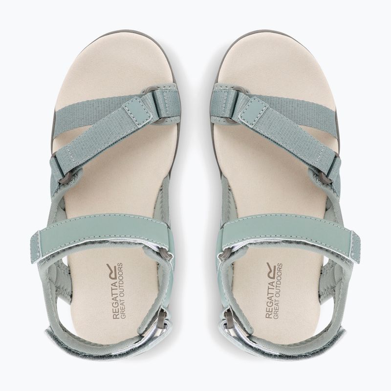 REGATTA Santa Clara II Damen Sandalen gletschergrün/hell vanille 5