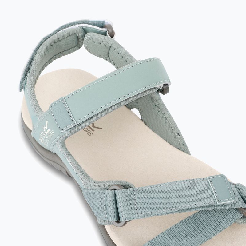 REGATTA Santa Clara II Damen Sandalen gletschergrün/hell vanille 7