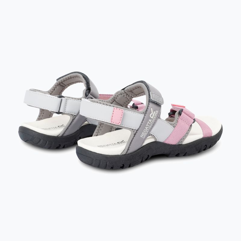 REGATTA Santa Clara II Damen Sandalen grau/lila 4