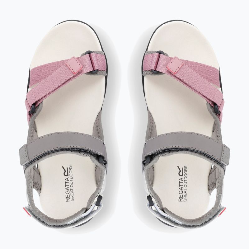 REGATTA Santa Clara II Damen Sandalen grau/lila 5