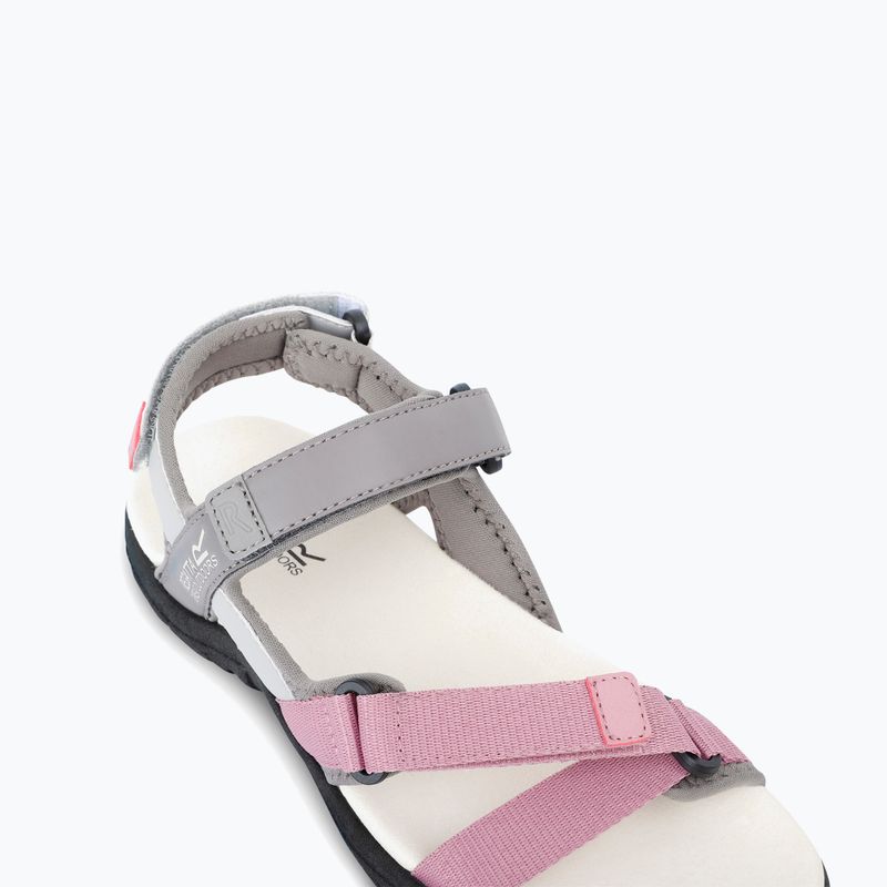 REGATTA Santa Clara II Damen Sandalen grau/lila 7