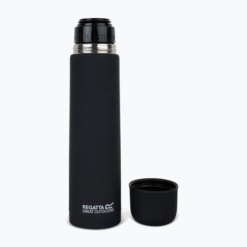 REGATTA Isolierte Isolierflasche 1 l schwarz 2