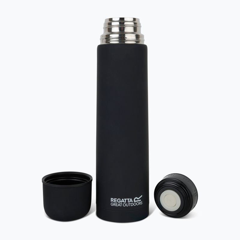 REGATTA Isolierte Isolierflasche 1 l schwarz 3