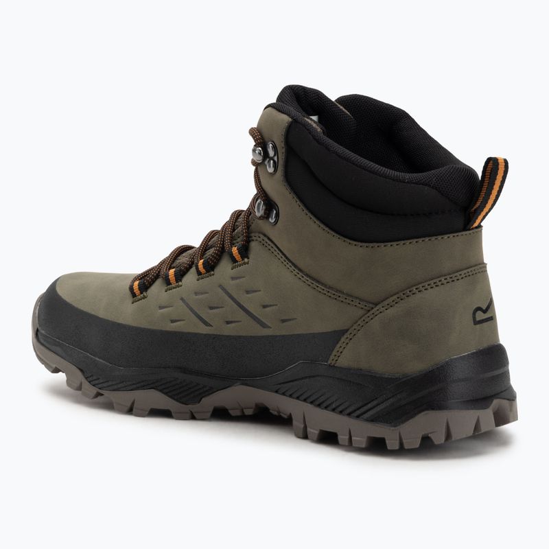 Herren Trekkingschuhe REGATTA Blake olive night/pumpkin spice 3