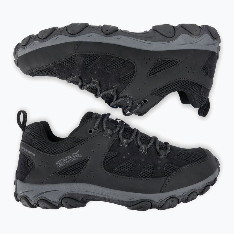 Trekkingschuhe Herren REGATTA Edgepoint IV Low black/granit 12