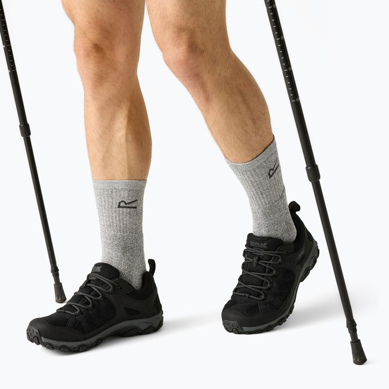 Trekkingschuhe Herren REGATTA Edgepoint IV Low black/granit 16