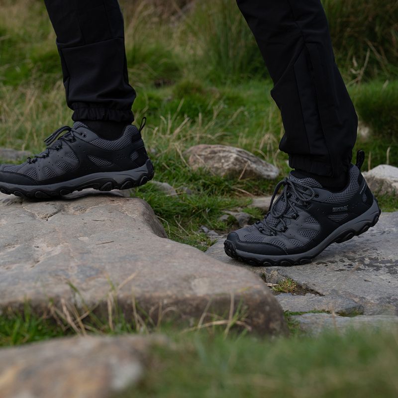 Trekkingschuhe Herren REGATTA Edgepoint IV Low granite/dark steel 21