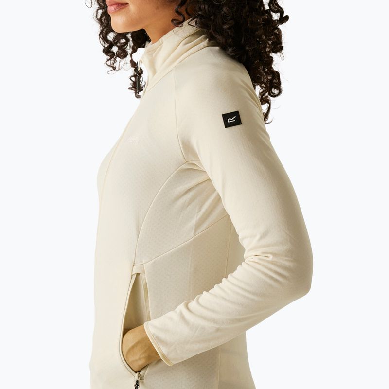 Damen-Fleece-Kapuzenpullover REGATTA Malana hell vanille 4