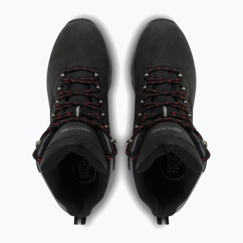 Herren Wanderschuhe REGATTA Amble black/rio red 13