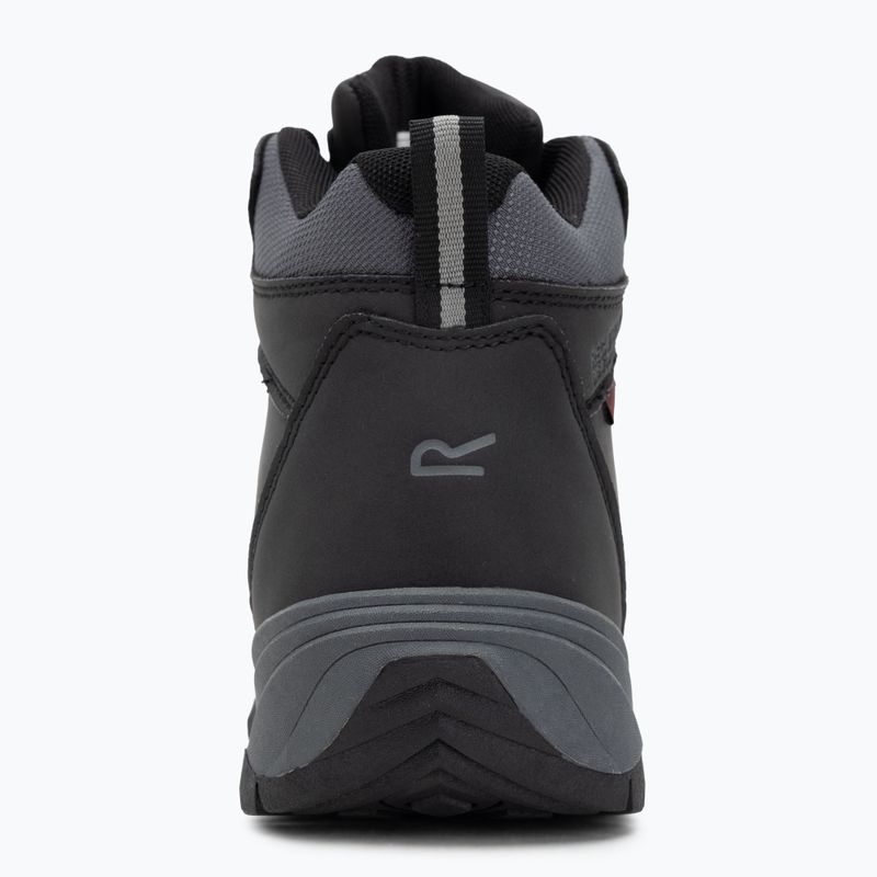 Herren Wanderschuhe REGATTA Amble black/rio red 6