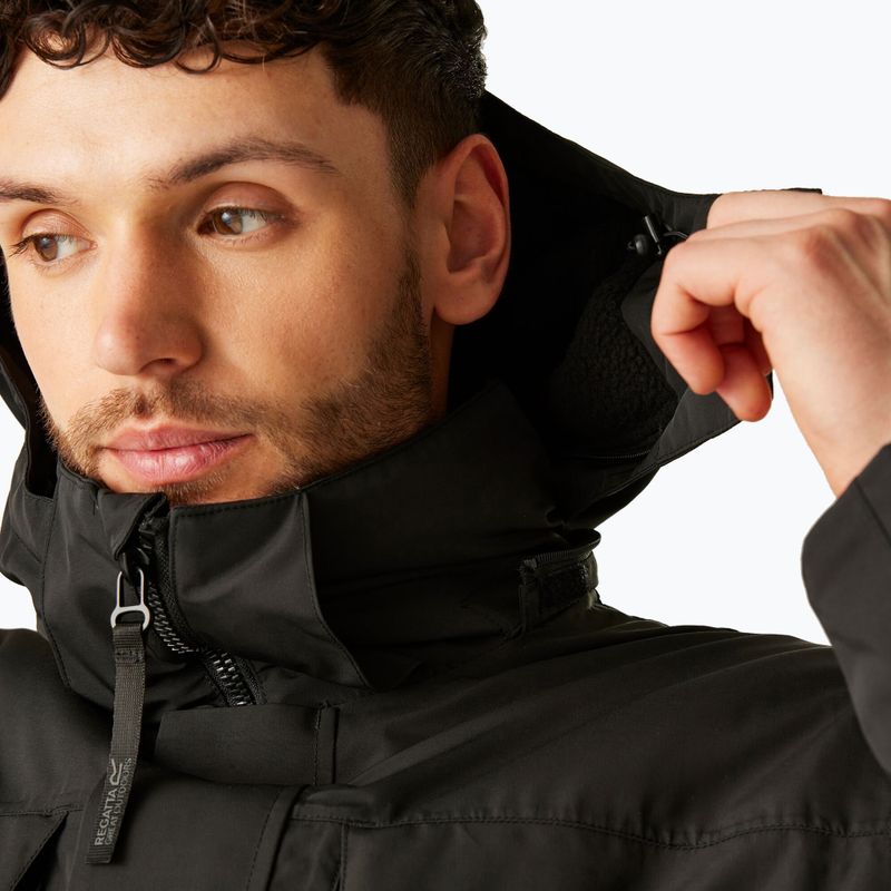 Herren Regenjacke REGATTA brown black 4