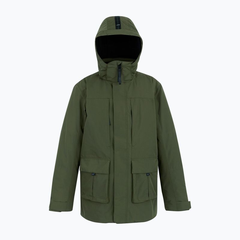 Herren Regenjacke REGATTA brown olive night/black 10