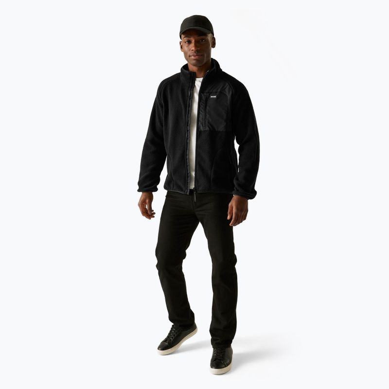 Herren-Fleecejacke REGATTA Frankie Borg black 2