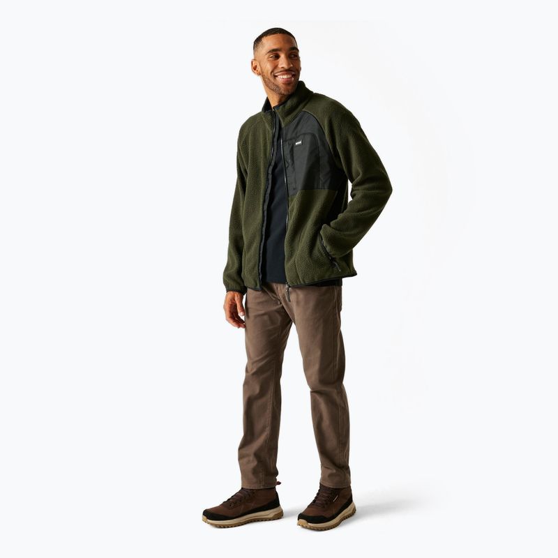 Herren-Fleecejacke REGATTA Frankie Borg dark khaki 2