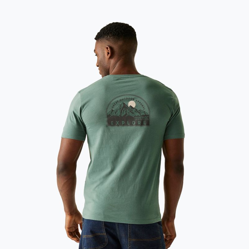 Herren-T-Shirt REGATTA ClineIX spruce green 3