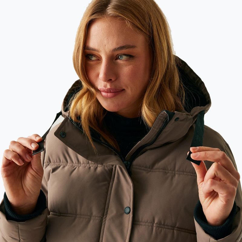 Damen Wintermantel REGATTA Eryn mocha/black 4