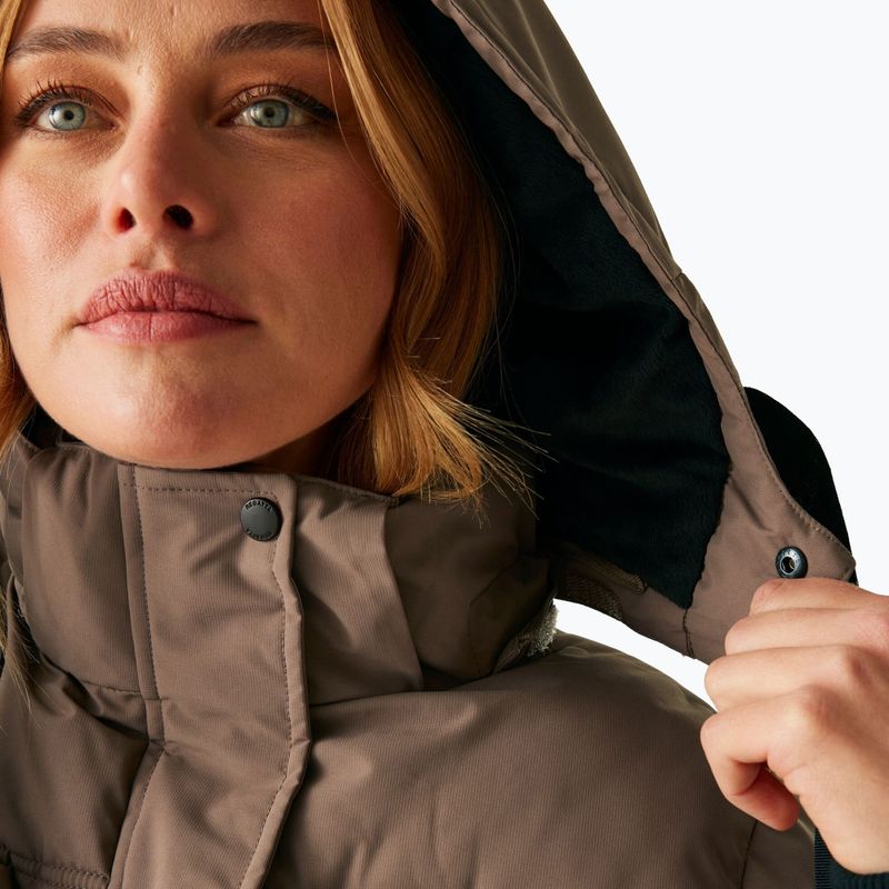 Damen Wintermantel REGATTA Eryn mocha/black 5