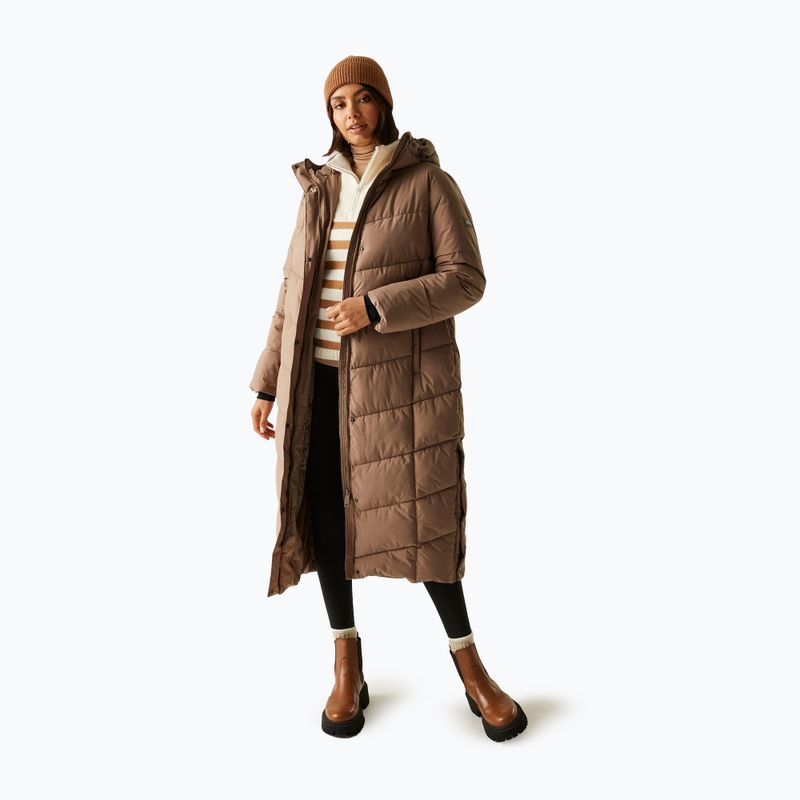 Gefütterter Damenmantel REGATTA Eloria mocha 2