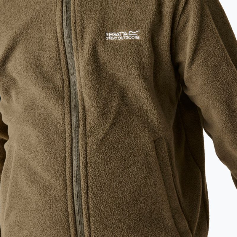 Kinder Fleecejacke Regatta King II olive night 9