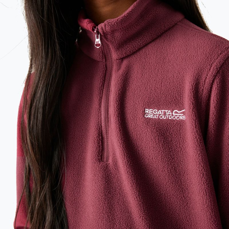 Kinder-Fleecejacke REGATTA Hot Shot II dark pimento 7