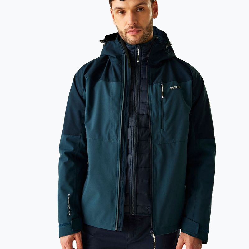 3-in-1-Herrenjacke REGATTA Wentwood moonlight denim/navy 6