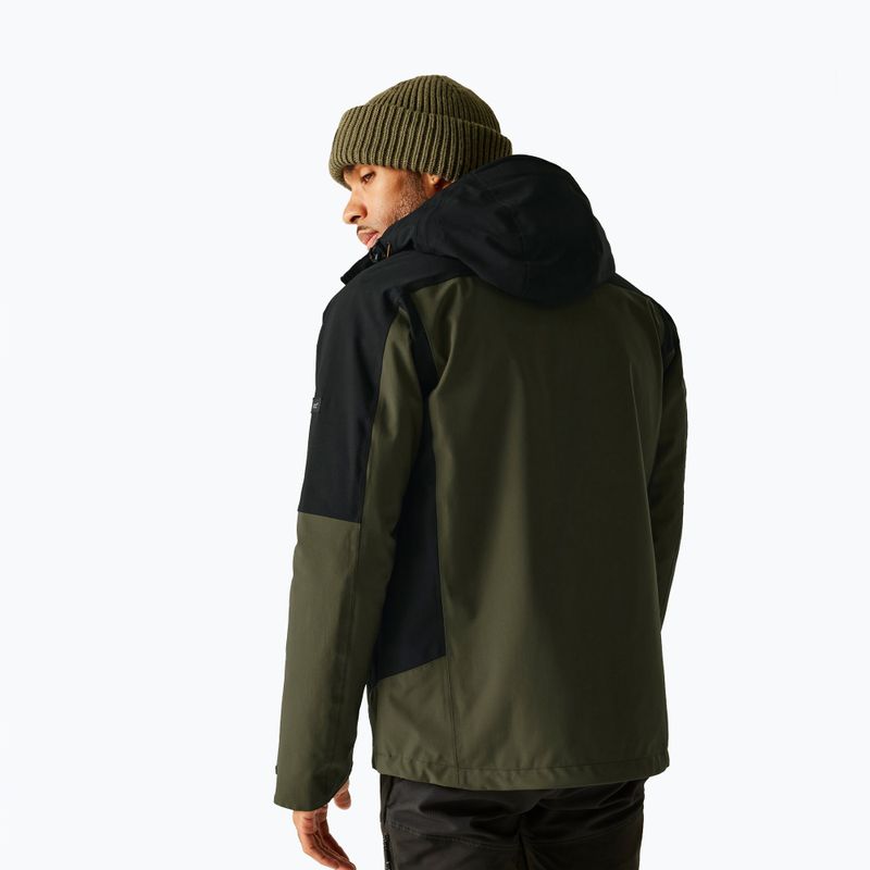 3-in-1 Herrenjacke REGATTA Wentwood olive night/black 3