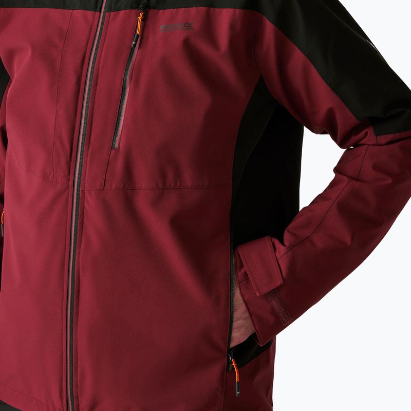 3-in-1 Herrenjacke REGATTA Wentwood dark maroon/black 5