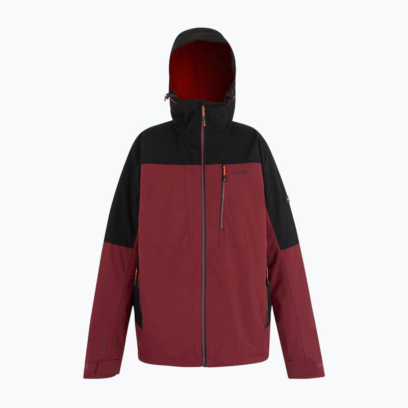 3-in-1 Herrenjacke REGATTA Wentwood dark maroon/black 9