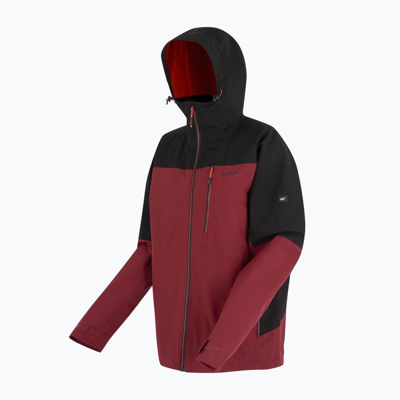 3-in-1 Herrenjacke REGATTA Wentwood dark maroon/black 11