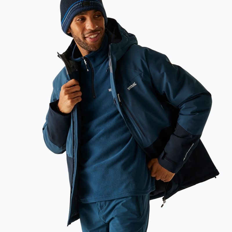 Herren-Regenjacke REGATTA Highton Stretch Padded moonlight denim/navy 4