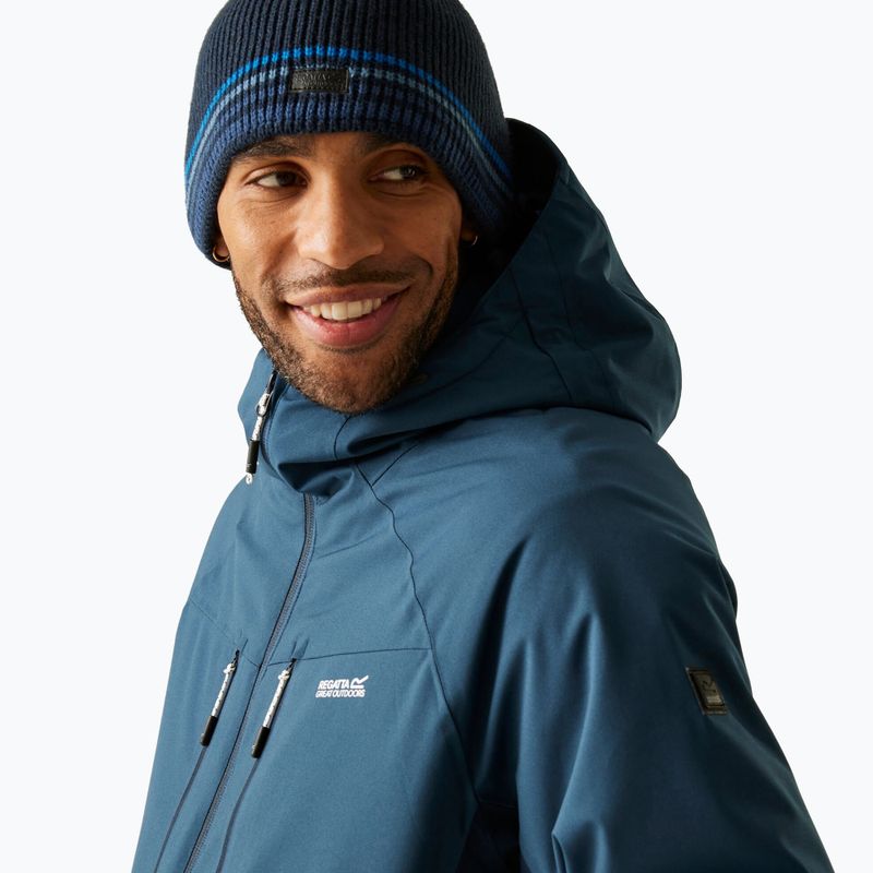 Herren-Regenjacke REGATTA Highton Stretch Padded moonlight denim/navy 5