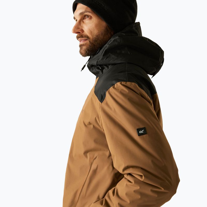 Herren Regenjacke REGATTA Thornridge nut brown/black 6