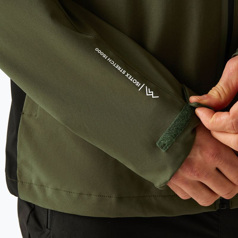 Herren Softshelljacke REGATTA Birchdale II olive night/black 8