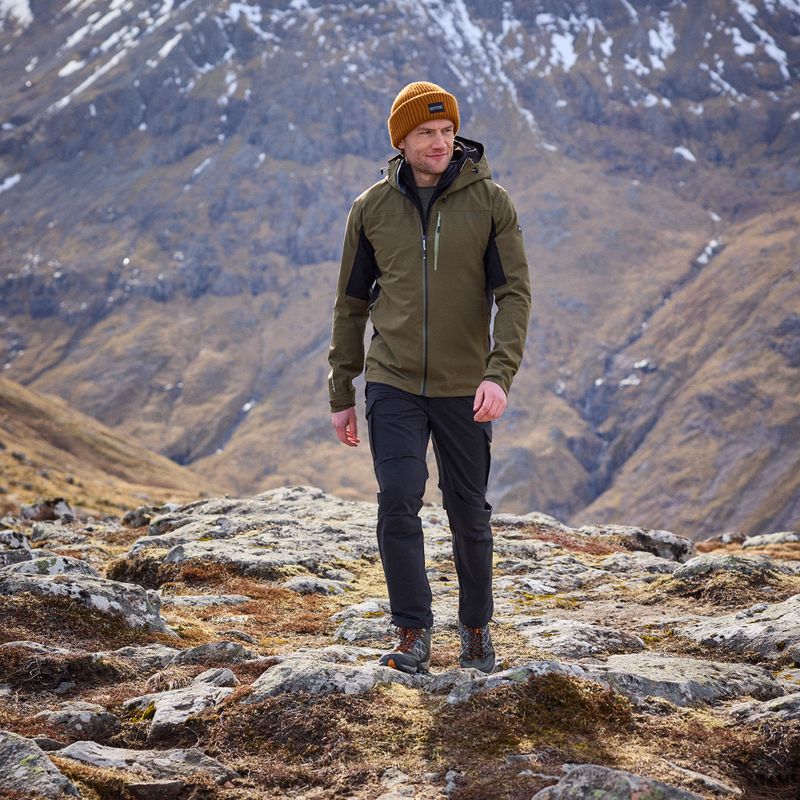 Herren Softshelljacke REGATTA Birchdale II olive night/black 14