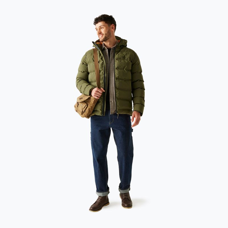 Gefütterte Herrenjacke REGATTA Altoro Thermal olive night 2