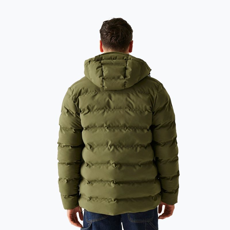 Gefütterte Herrenjacke REGATTA Altoro Thermal olive night 3