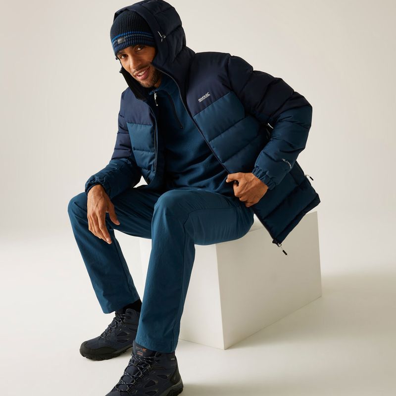 Gefütterte Herrenjacke REGATTA Aldthron moonlight denim/navy 10