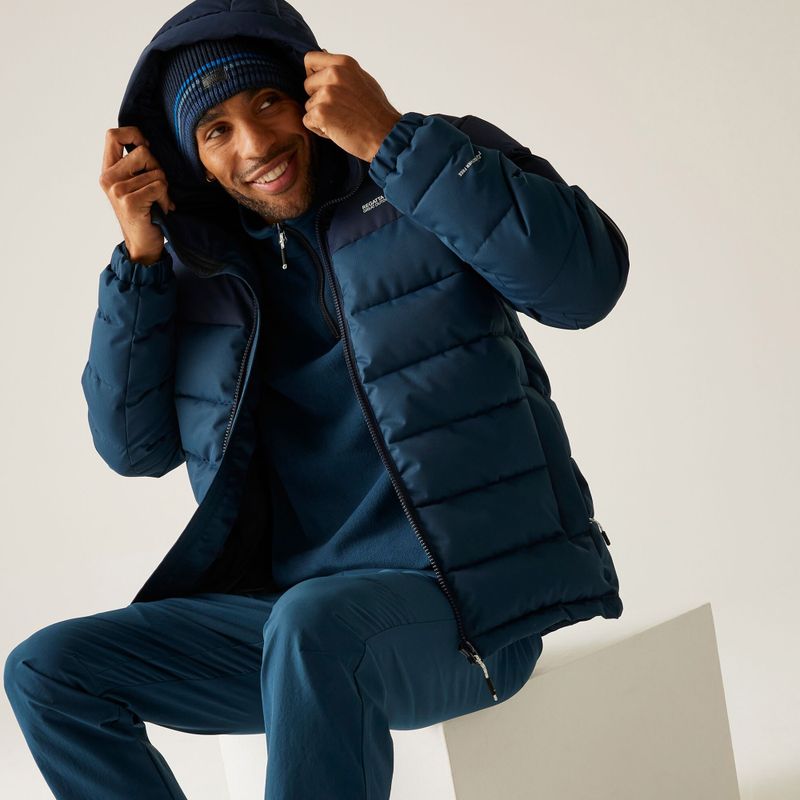 Gefütterte Herrenjacke REGATTA Aldthron moonlight denim/navy 11